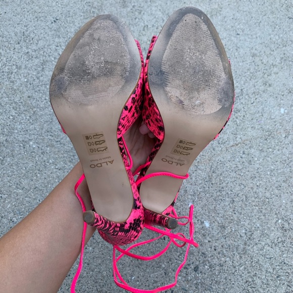 Aldo Snake print heels - Picture 4 of 5